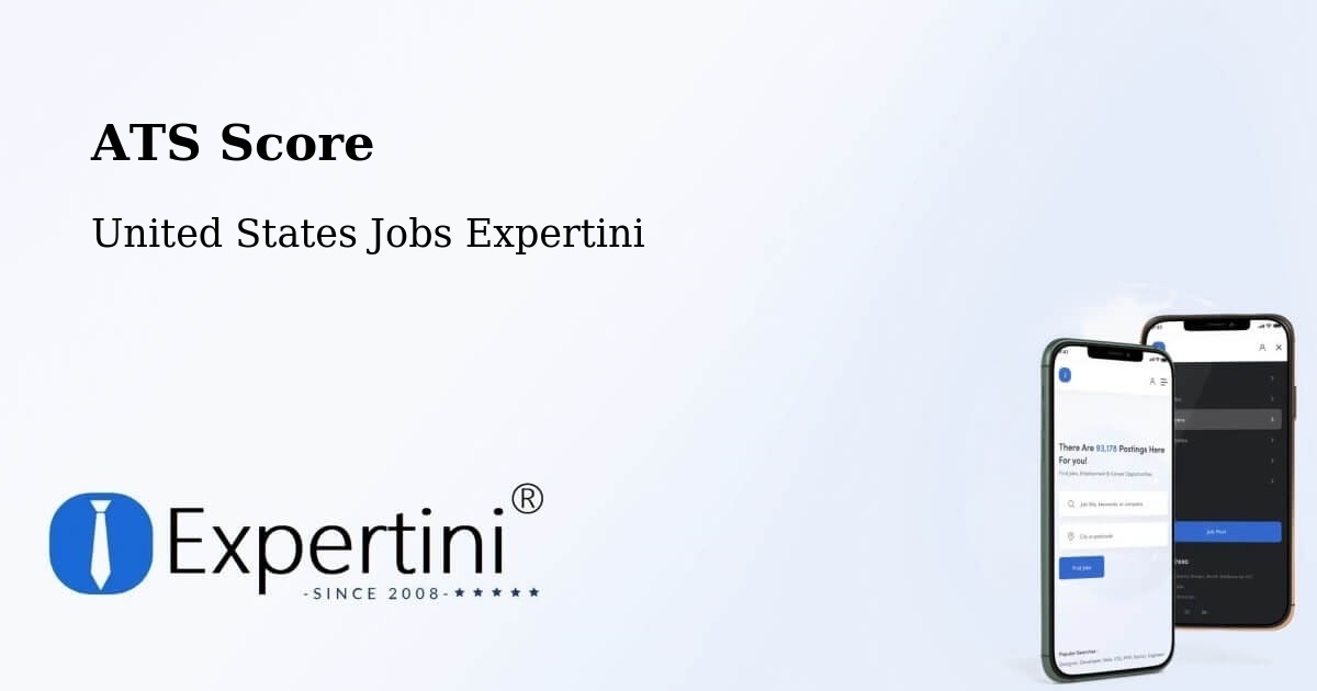Resume ATS Score & Job Description Match Tool – Tujunga - United States Jobs Expertini