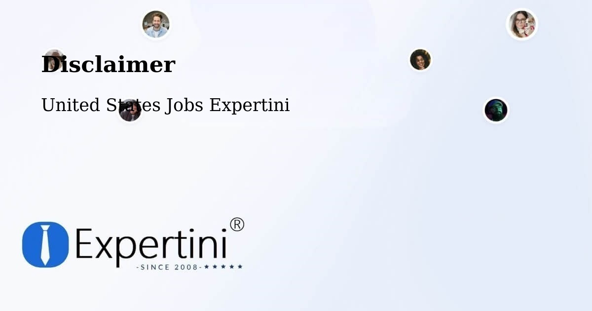 Disclaimer – Tujunga - United States Jobs Expertini