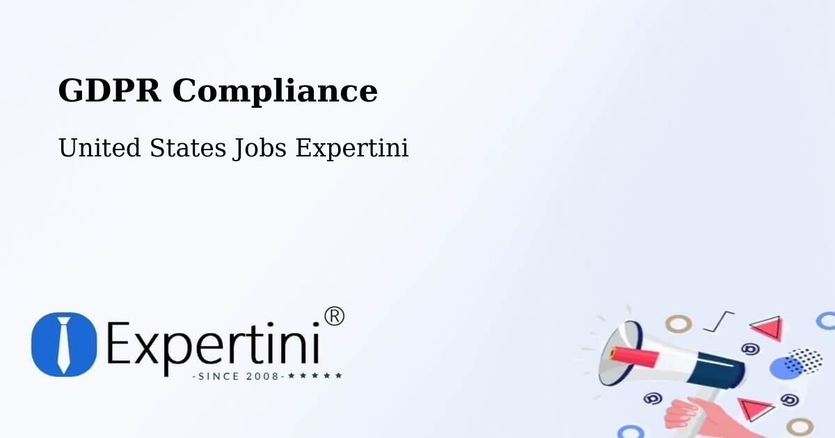 EU GDPR Compliance Statement – Tujunga - United States Jobs Expertini